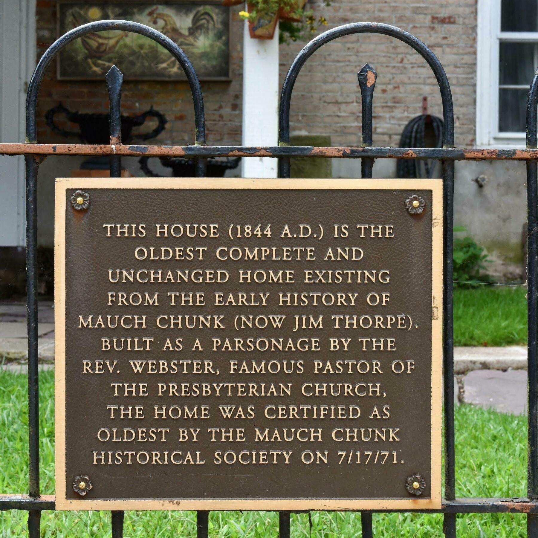 The Dolon House Bed & Breakfast! Jim Thorpe Εξωτερικό φωτογραφία